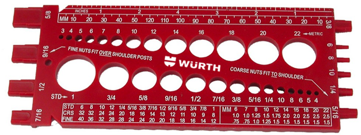 METRIC/INCH BOLT GAUGE